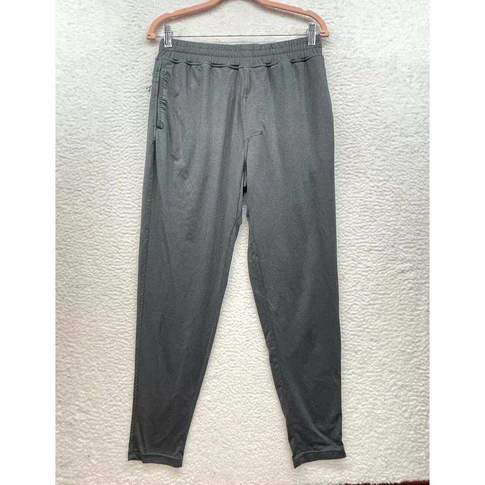 Myles Makes Moves Sweatpants Mens Medium Gray Gym Workout Athleisure Drawstring
